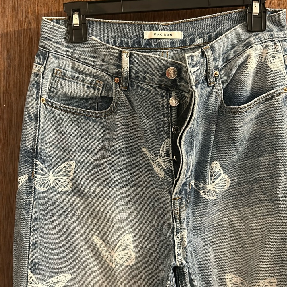 Pacsun Butterfly Jeans